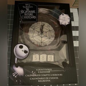 Disney Nightmare Before Christmas Light-Up Countdown Clock
